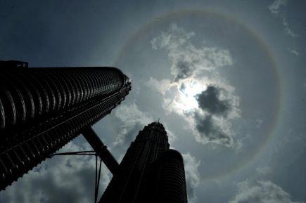 MENAKJUBKAN Fenomena Halo di Malaysia hari ini 2 