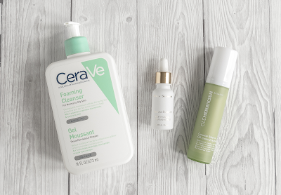 morning skincare routine products