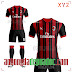 Áo CLB Ac Milan Tự Thiết Kế Mã ACM-05 Đẹp Và Độc