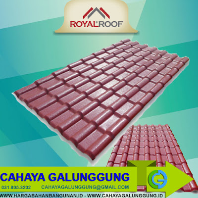 HARGA ATAP PVC ROYAL ROOF