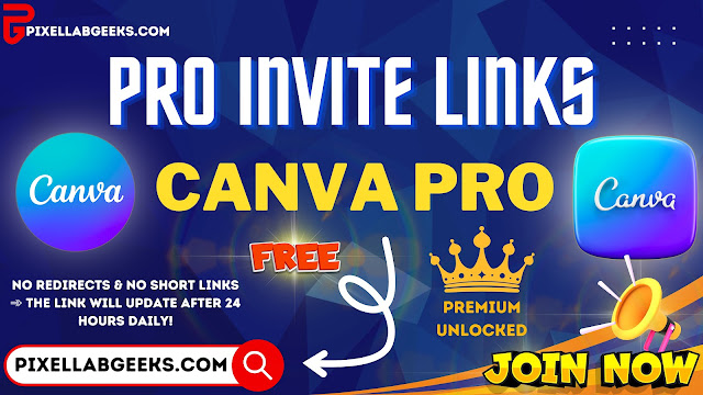 Get Canva Pro for Free in 2024! (100% Working Daily Invite Links)