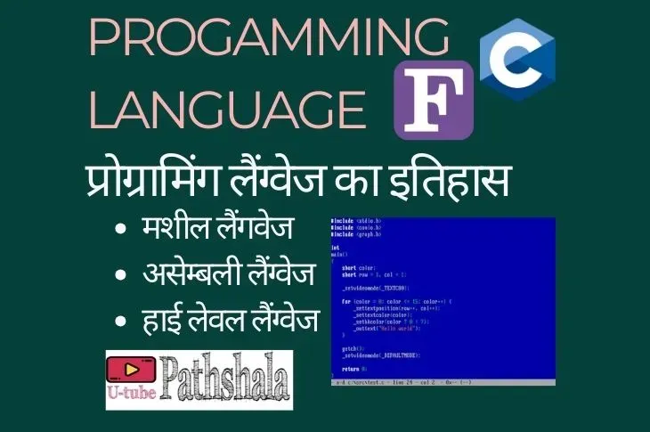 प्रोग्रमिंग लैंग्वेजेस या भाषाएँ (Programming Languages in hindi)