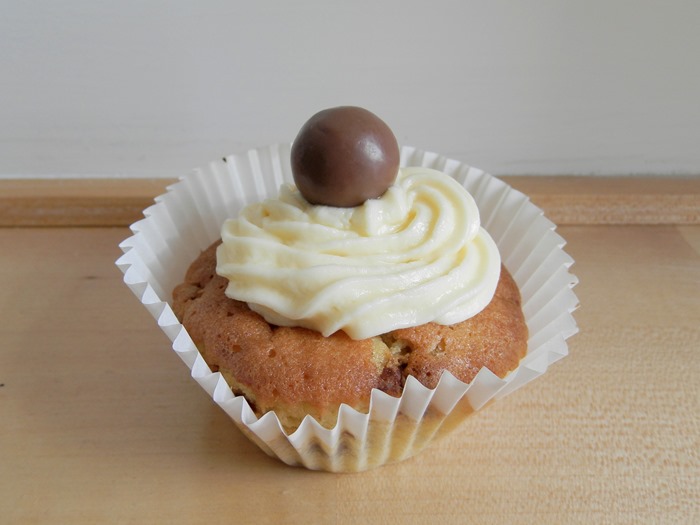 Malteser cupcake