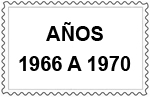 AÑOS 1966 A 1970