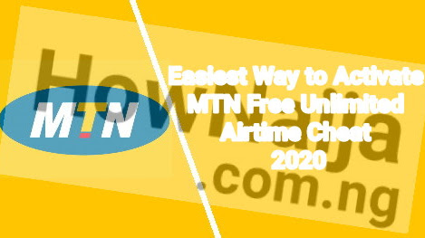 Easiest Way to Activate MTN Free Unlimited Airtime Cheat 2020