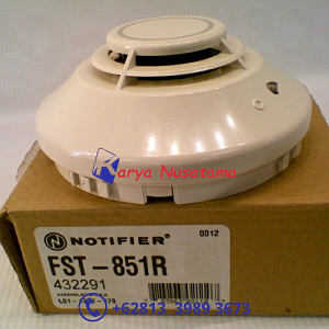 Jual Alat Deteksi Hawa Panas Kebakaran Notifier FST-851R Heat Detector