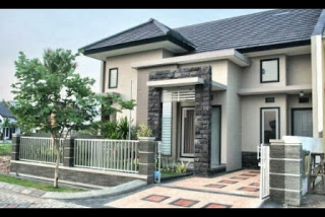 Contoh Gambar Rumah Minimalis Type 100 1 Dan 2 Lantai Rumah