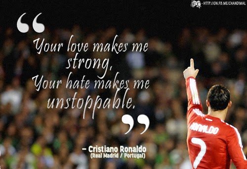 Kumpulan Kata Motivasi Inspirasi Cristiano Ronaldo Lengkap 