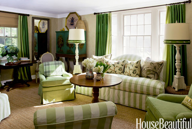 Green Living Room Ideas Bearing Calm and Serene Atmosphere