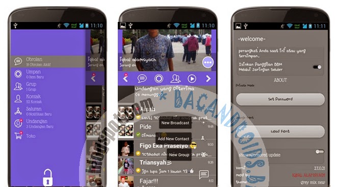 download Mod BBM Tema Mix New Versi 2.7.0.21 Terbaru Apk