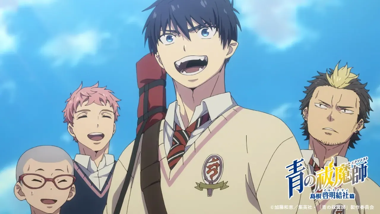 3ª Temporada de Ao no Exorcist divulga novo trailer e data de estreia