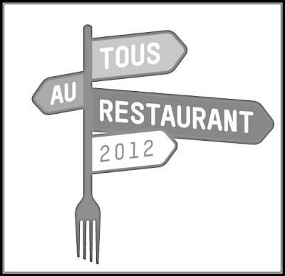 Tous au restaurant 2012, votre invité est notre invité, un repas gratuit