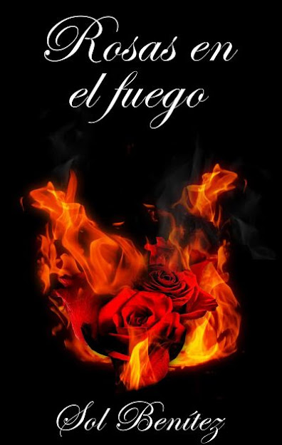 Libro de poesía Rosas en el fuego, Sol Benítez.