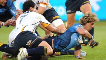 Wynand Olivier try - Bulls vs Brumbies