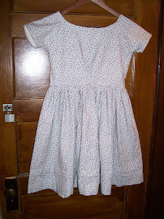 Infant bodice dress with smooth sleeves, Sewing Academy 250.