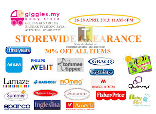 Giggles Clearance Sale 2013