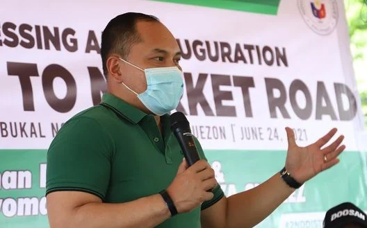 Blessing and inauguration of Farm-To-Market Road held in Brgy. Bukal Norte, Candelaria