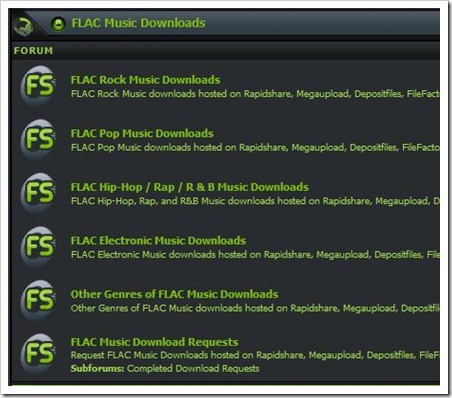 FlacShare Index