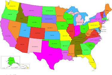 AMERIKA KARTE