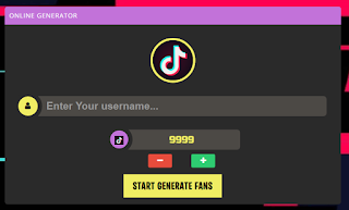 Tiktokfanshack.xyz, Hack to add Fans to Tik Tok for Free