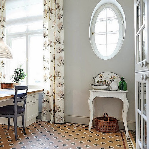 Classical American Home Interior Design with Soft Color