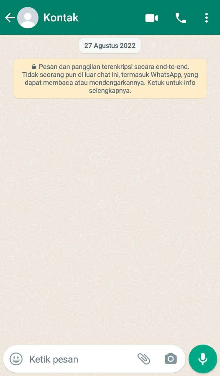 Cara Mengetik Simbol Tidak Sama Dengan di WhatsApp Android dan iPhone - Langkah #2-3