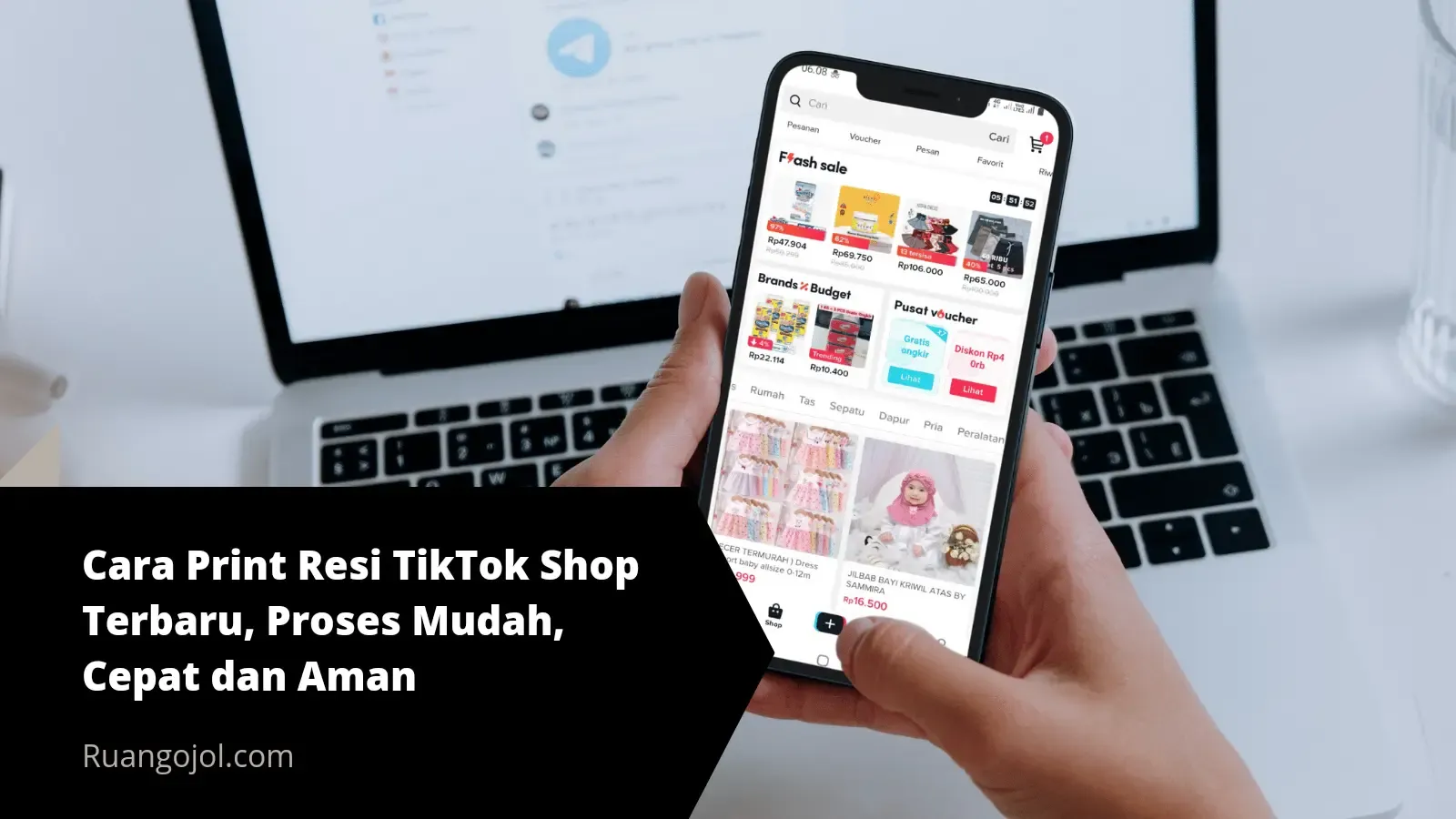 Cara Print Resi TikTok Shop Terbaru, Proses Mudah, Cepat dan Aman