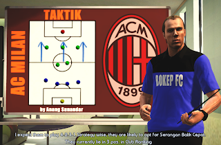 Manager Room AC Milan PES 2013