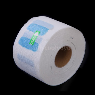 5pcs Disposable Neck Covering Paper Towel Hairdressing Convenient Accessory B0RT