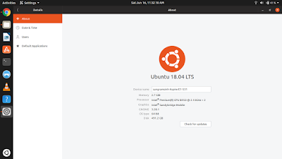 Ubuntu 18.04 LTS