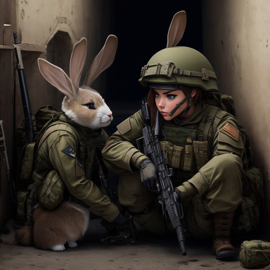 barracks bunny Army-Themed