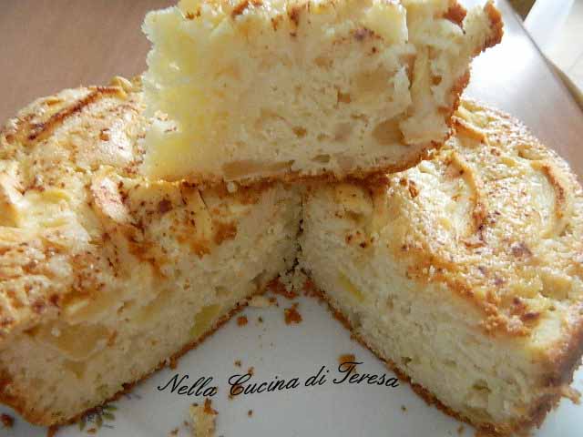 TORTA RICOTTA E MELE