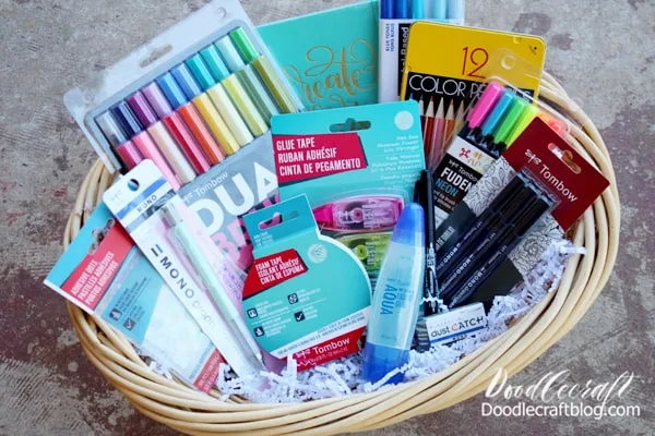 Which stocking would you love to get? Maybe you just need an entire gift basket filled with everything! Have you used Tombow supplies? What is your favorite?