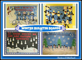 photo of: Winter Bulletin Boards from Winter RoundUP at RainbowsWithinReach