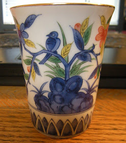 Early 1970s Kakiemon Style Japanese Porcelain Cup 第弌陶器 Da-ichi Toki Takahashi 高橋
