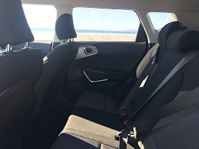 Rear seat in 2020 Kia Soul X-Line