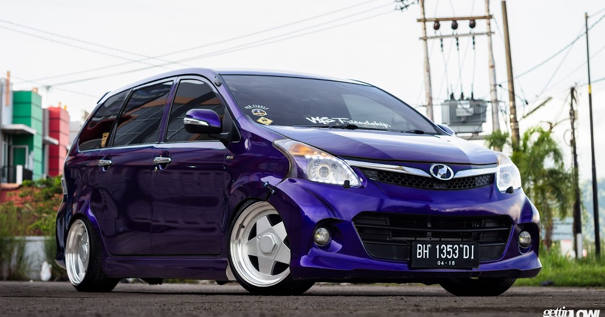 OTONEWS WORLD: Modifikasi Toyota Avanza Veloz Super Gaul Milik Rahmat