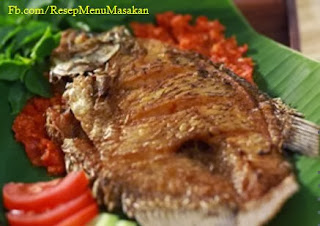 cara membuat ikan gurami cobek lezat