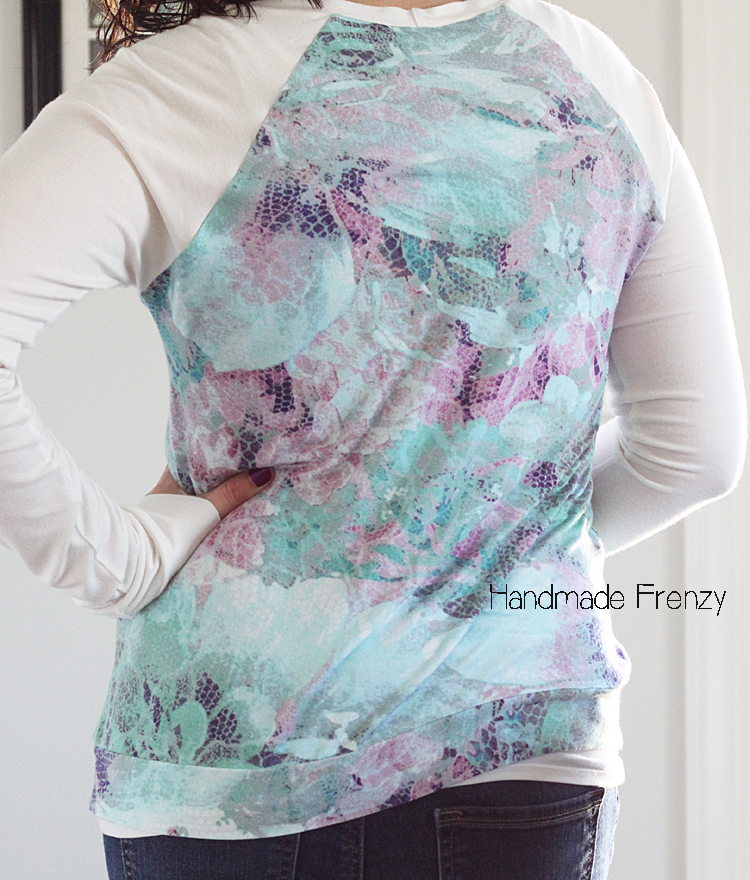 Lane Raglan Sewing Pattern // Made in Rayon Spandex