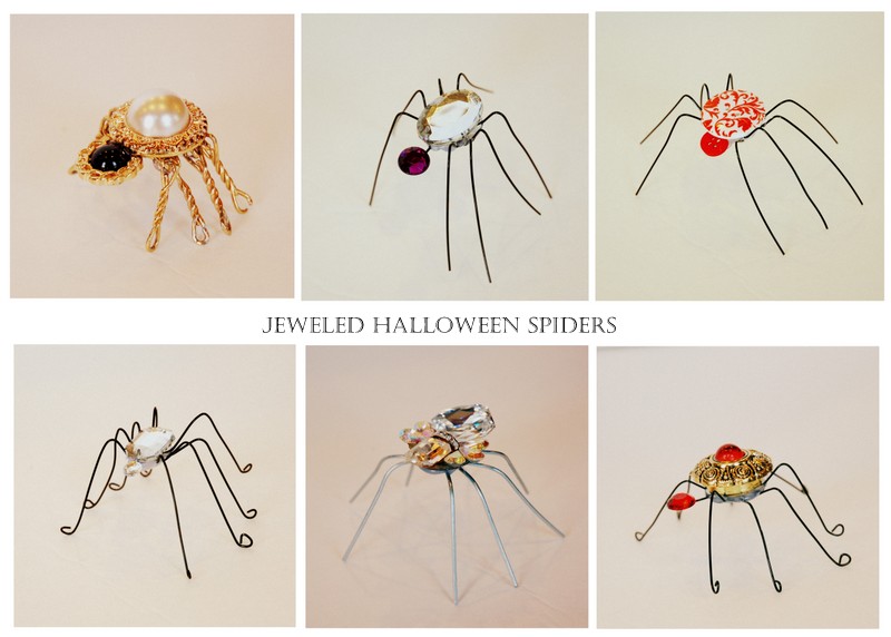 restlessrisa: Jeweled Spiders