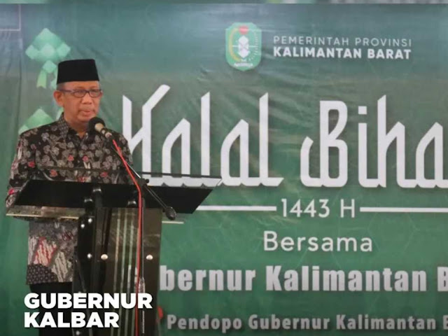 Halal Bihalal Gubernur Kalimantan Barat, Sutarmidji Ajak Bangun Kalbar dengan Jaga Nilai Toleransi