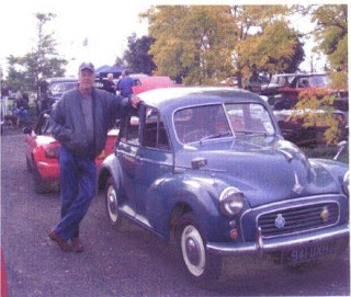 Dad and his Moggy