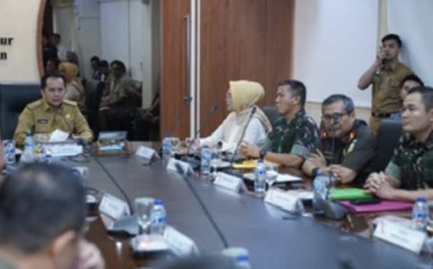 Rapat Persiapan Penyelenggaraan Pemilu 2024 Dihadiri Oleh Ketua DPRD Prov. Sumsel 