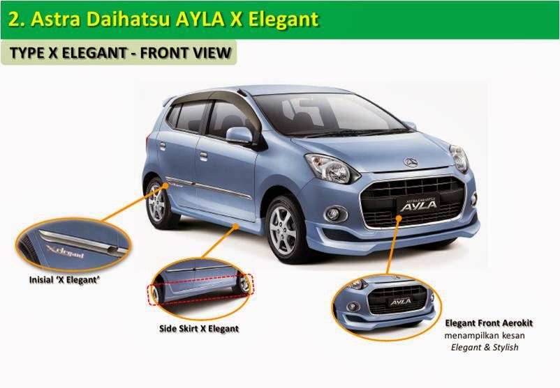 Info Daihatsu  Padang Daihatsu  Ayla  X  Elegant  Untuk Anda 