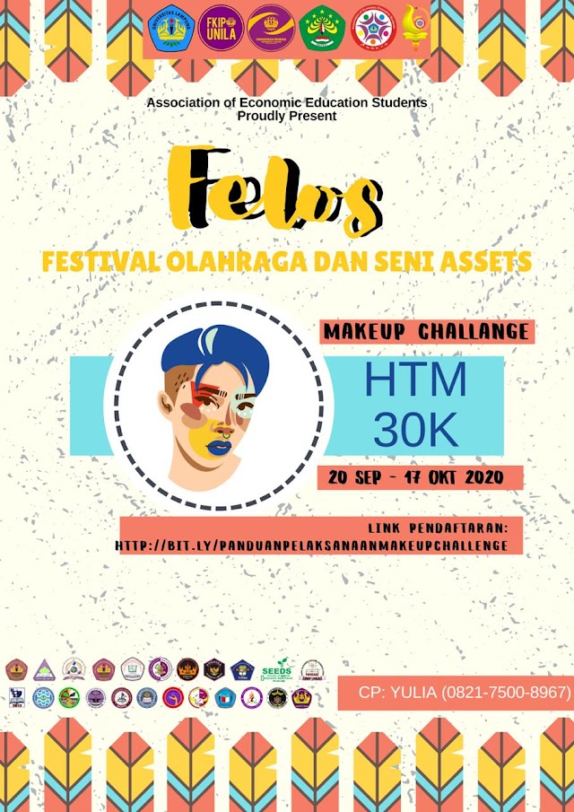 ASSETS UNILA MENGADAKAN FESTIVAL OLAHRAGA DAN SENI (FELOS) 2020