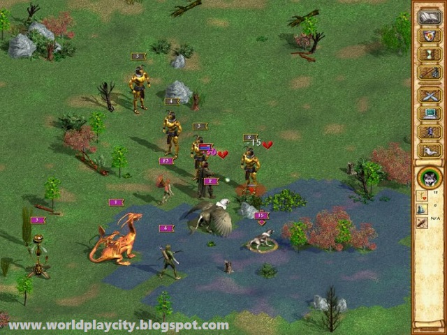Heroes of Might and Magic 4 Highly Compressed PC Game Free Download