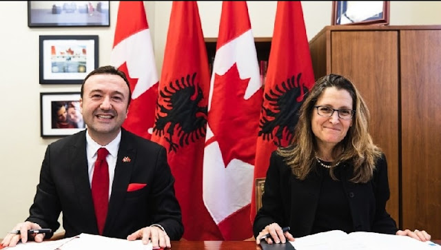 Albania-Canada pension agreement signed, about 60,000 Albanians benefit