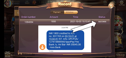 teen patti fun withdraw proof