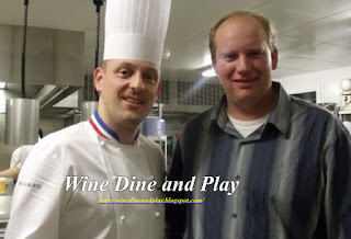 The Chef at the LE Gabriel restaurant and bistro in Bordeaux, France from a visiit in 2010