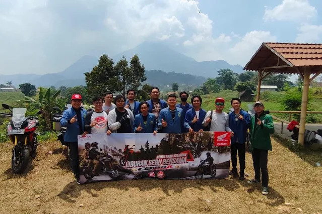 Komunitas Mahasiswa Penggemar Honda Malang dan Surabaya Menikmati Liburan Seru dengan CB150X